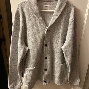 Gray old navy sweater with collar- brand new without tags